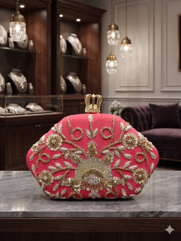 The Imperial Crown Crimson Clutch