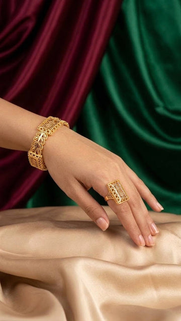 Elegant bracelets featuring brilliant cubic zirconia stones