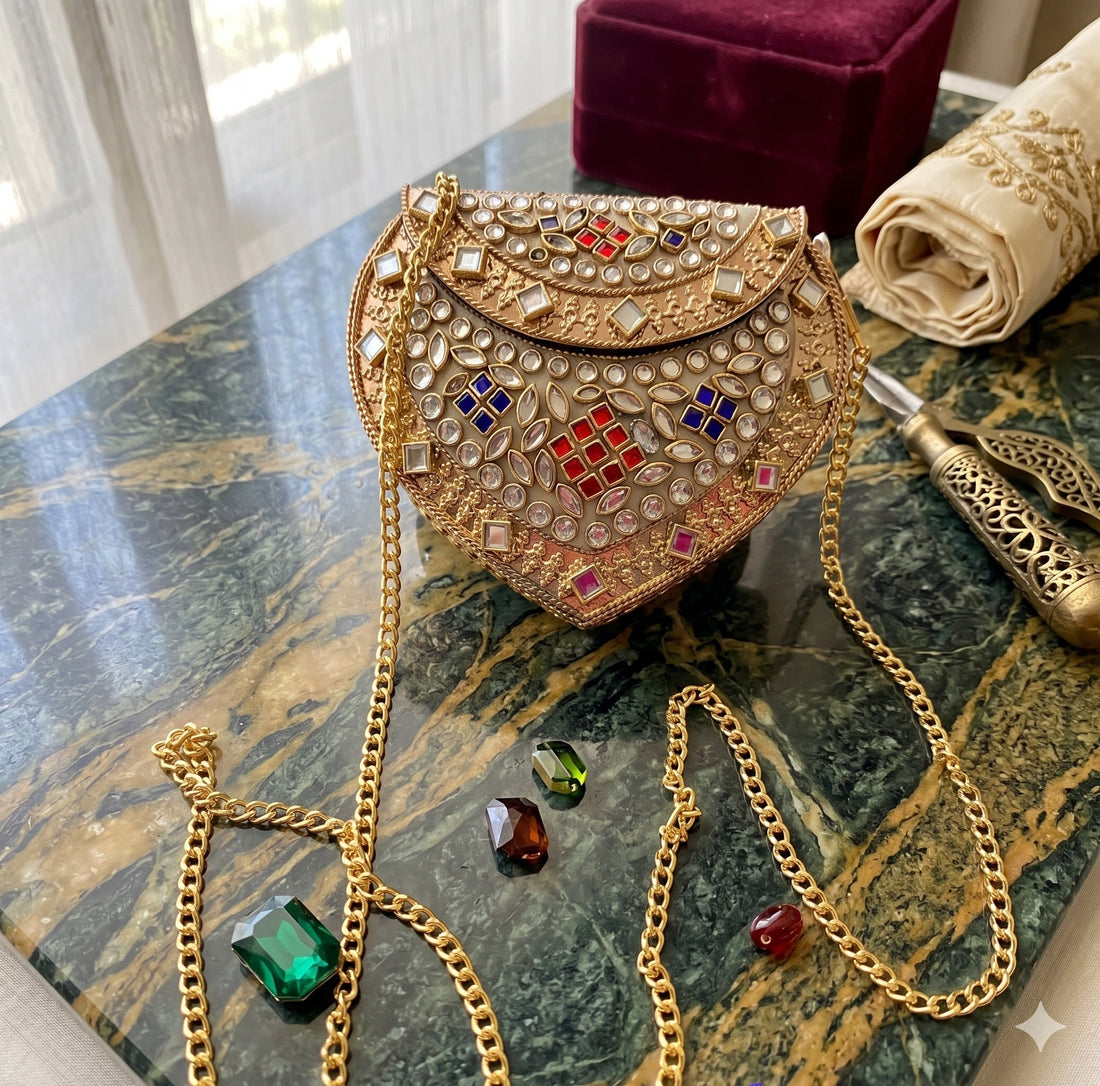 The Curved Heritage Purse
