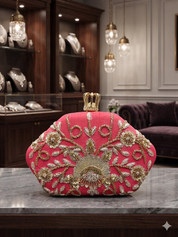 The Imperial Crown Crimson Clutch