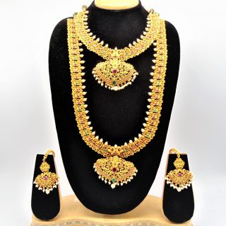 Gold Bridal jewelry set