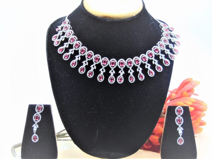 necklace earring set