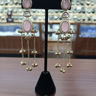 Antique Gold/Silver-plated Ethnic Indian earrings