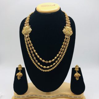 ethnic jewelry set gold