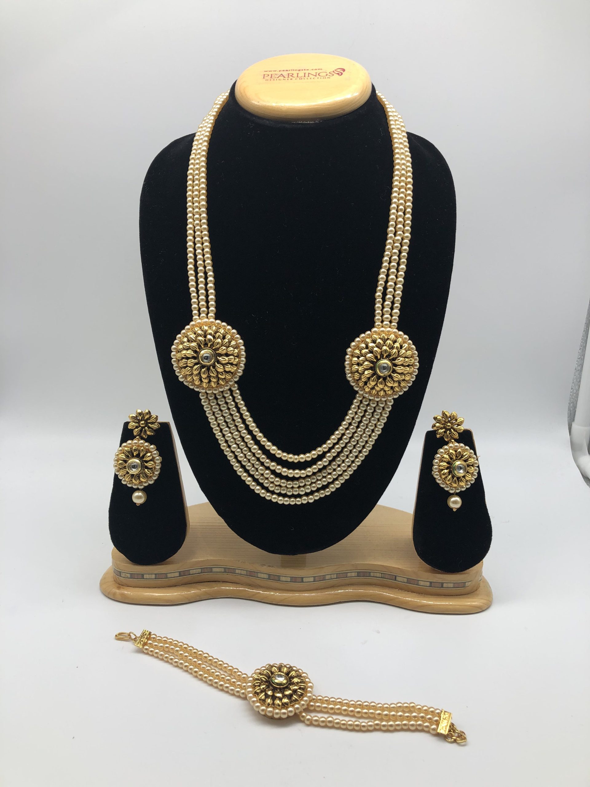 Indian Jewelry Rani Haar Kundan Long Necklace Set/gold,green Indian Long  Necklace Set/ Indian Kundan Jewellery/ Penticton Long Necklace Set - Etsy