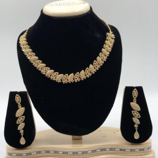 necklace with earring