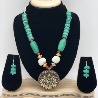 Antique Beaded Necklace