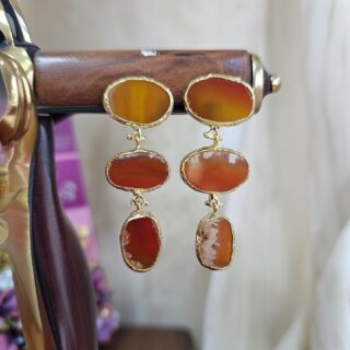 Antique Gold/Silver-plated Ethnic Indian earrings