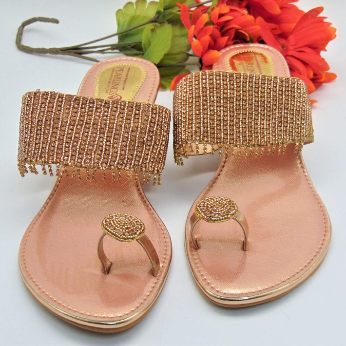 Dangly Diamond Hanging Designer Sandals