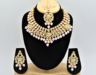 Kundan Necklace Earring Sets