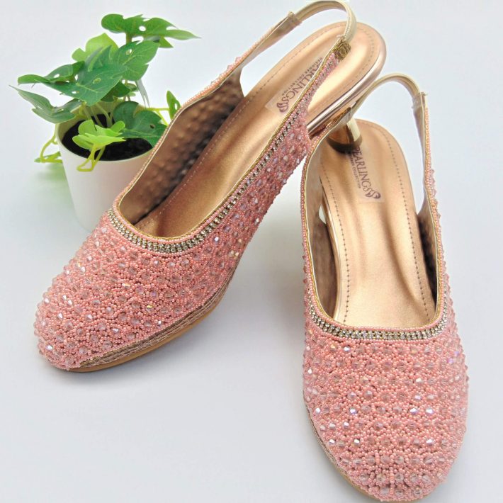 Pretty Pink Designer Strappy Sandals